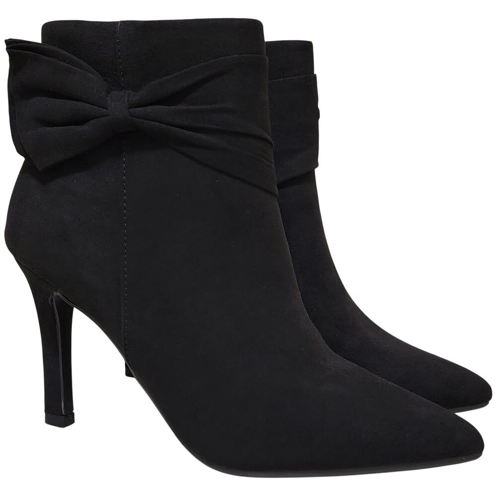 Jones New York Women Verusa Stiletto Heel Ankle Booties Size US 8M Black